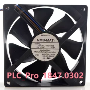 1PCS Brand New NMB 3610RL-04W-B56 9025 12V 0.38A 9CM 4PIN  Fast delivery - Afbeelding 1 van 3