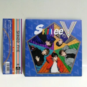 CD+DVD SHINee JAPAN ALBUM FIVE FC Limited SHINee World-J - Picture 1 of 7
