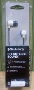 Skullcandy Jib Ohrhörer mit Mikrofon - weiß/schwarz *brandneu* - Bild 1 von 3