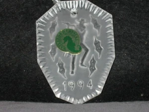 Waterford Crystal Ornament 1994 12 días de Navidad - Once Pipers Piping [BBB] - Imagen 1 de 2
