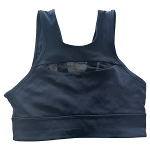 lululemon Sports Bra Black, Mesh, Size Small (32/34/A-B) - Picture 1 of 7