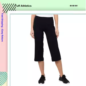 Tuff Athletics Ladies' Vida Capri, Black, L - Picture 1 of 2