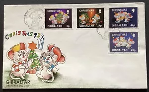 Gibraltar 1993 Navidad FDC (PSE933) - Imagen 1 de 2