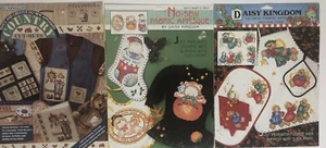 NEW ~3 Sets No Sew Fabric Appliqué ~Raggedy Ann & Andy~Angle Chorus~Baby’s First - Picture 1 of 8