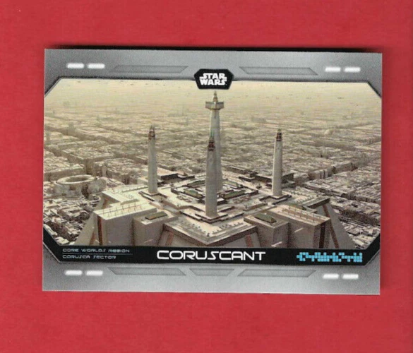 Topps Star Wars Flagship 2023 Into the Galaxy Insert IG-2 Coruscant - Photo 1/1