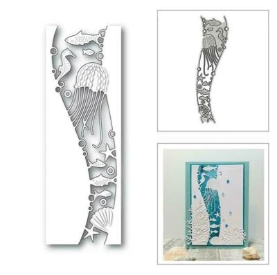 Ocean animal cutting dies metal cutting dies scrapbooking cutting dies stencil - Image 1 of 2