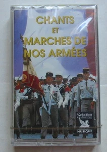 CHANTS ET MARCHES DE NOS ARMEES (K7 AUDIO) N°5 - 14 JUILLET - NEUVE - Picture 1 of 3