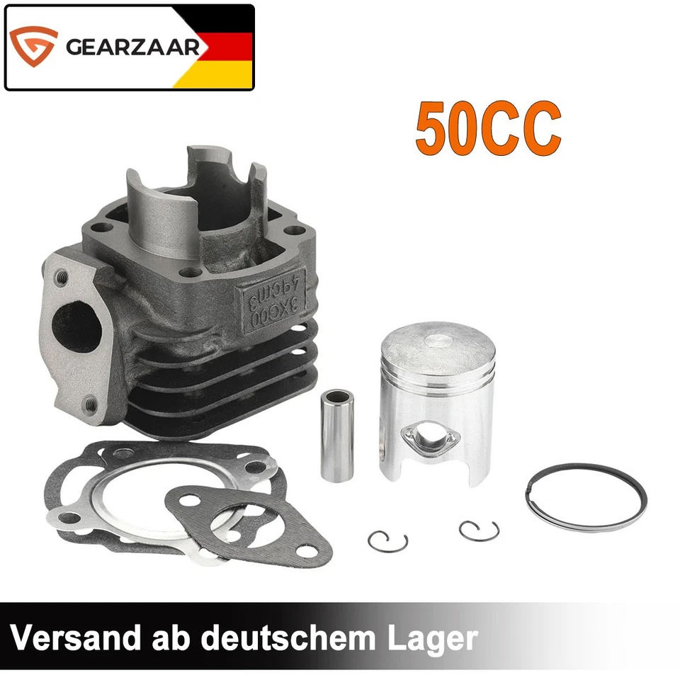 50cc Ersatz Zylinder Zylinderkit Für CPI Keeway Roller ATU Explorer Cracker Race - Bild 1 von 4