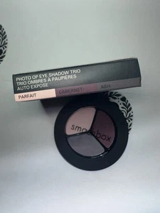 Smashbox Photo Op Eye Shadow Trio – “Auto Expose” (Parfait / Cabernet / Ash) - Picture 1 of 2