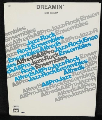 Libro de partituras Dreamin' Alfreds Jazz Rock Ensembles Mike Carubia Foto 1 de 4
