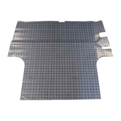 Cubierta de alfombrilla de maletero para 1963-1965 Plymouth Valiant 2 puertas vinilo gris espiga Foto 1 de 4