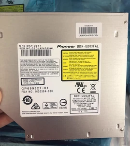 Grabadora Blu-ray de carga en bandeja Pioneer BDR-UD03 9,5 mm BD-RE BD XL QL SL unidad de grabadora - Imagen 1 de 2