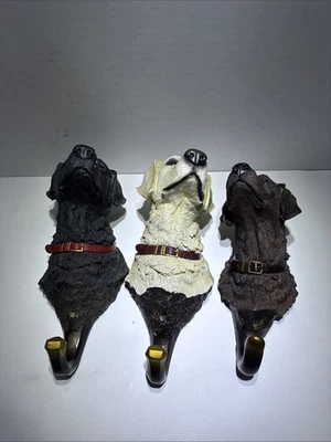 Nature’s Window 黑色,金发,棕色实验室狗壁钩两个孔 — 第 1/4 张图片