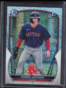 2023 Bowman Mega Box Chrome Roman Anthony BCP-71 1st Mojo Refractor Red Sox - Picture 1 of 2