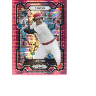 JIM ARROZ))~((#305/399 - "TARJETA ROJA PRIZM SHIMMER" - RED SOX! Foto 1 de 2