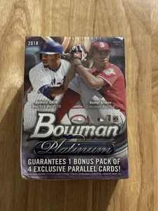2018 BOWMAN PLATINUM Baseball SEALED BLASTER BOX ~ Ohtani Soto Rookie RC Year - Picture 1 of 7
