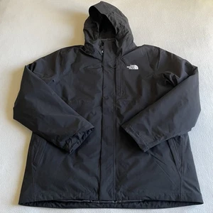 The North Face Men Size XL Carto Triclimate Waterproof Jacket Black - Picture 1 of 15