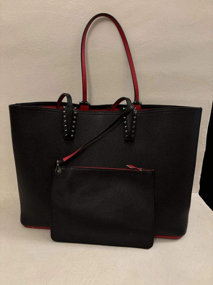 Christian Louboutin Cabata Small Women's Tote Bag/Pouch - 9.4" x 13.4" x 5.5" - Image 1 of 4