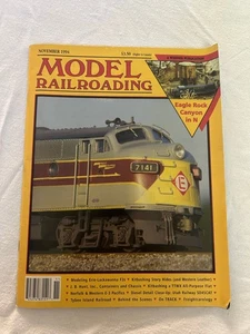 Model Railroading Magazine November 1994 Erie-Lackawanna F3s WIESNER - Picture 1 of 2