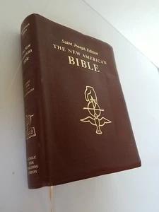 St. Joseph Edition: The New American Bible (1986) Large Tyoe Illustrated... - Picture 1 of 4
