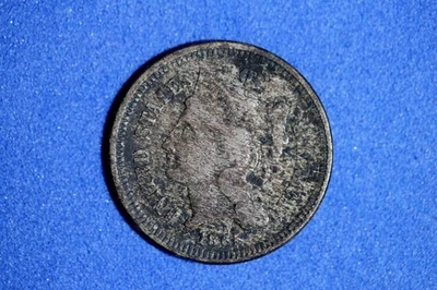 1865 Three Cent Nickel #M24524 - Image 1 of 2