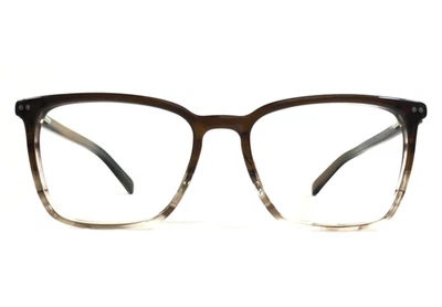 Perry Ellis Eyeglasses Frames PE449-2 Brown Clear Square Full Rim 53-17-140 - Image 1 of 4