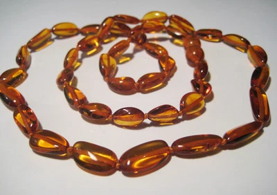 Ambra Baltica Collana 20.5 " 52cm