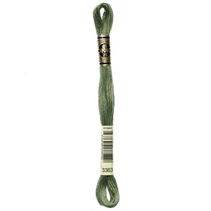 DMC 6-Strand Embroidery Cotton 8.7yd-Medium Pine Green - 12 Pack - Picture 1 of 1