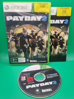 Payday 2 Xbox 360 Game PAL Shooter Action  - Complete W Manual - Image 1 of 3