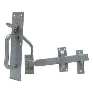 Eliza Tinsley Heavy Duty Galvanised Suffolk Latch Gate / Door Catch - Picture 1 of 1