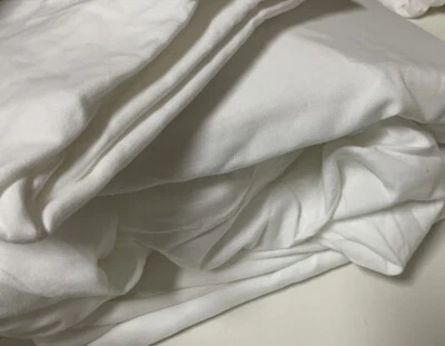 🍀 Room Essentials Soft Microfiber Solid White Full Size Sheet set 4 pcs 🆕 - Image 1 of 2