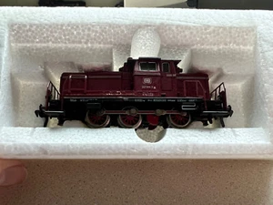 FLEISCHMANN DB RAILWAYS MAROON V60 DIESEL LOCO UNTESTED (Unboxed) HO Scale - Picture 1 of 11