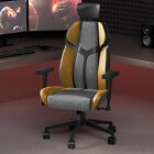 Computer Gaming Chair Ergonomic High-back Racing Swivel Leather Office Chair 
