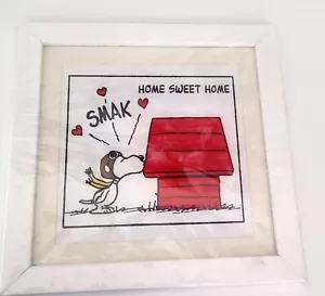 Snoopy Home Sweet Home arte da parete - 14"" x 14"" arte incorniciata sei cresciuto con stampa - Foto 1 di 2