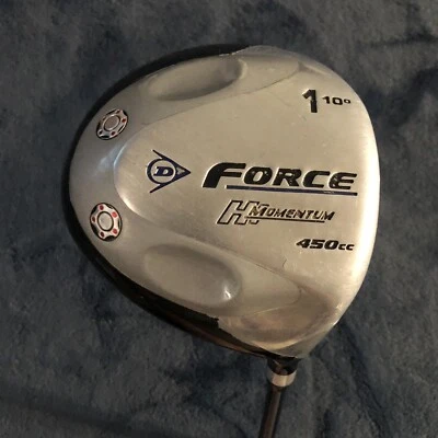Club de golf Dunlop Force Hi Momentum 450cc 10 grados 1 madera diestro Mid-Flex Foto 1 de 4