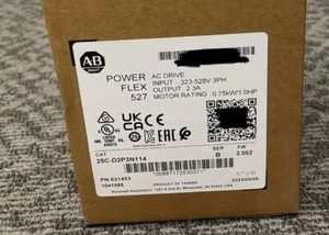 NEW Unopened AB 25C-D2P3N114 Ser B PowerFlex 527 AC Drive Free Shipping - Picture 1 of 2