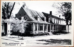 1930 Montmagny, Quebec Realphoto Postcard: 'Hotel Inn' - Canada - Picture 1 of 1