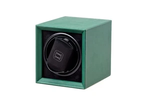 Chronosect Original Green Watch Winder Rotor - Scatola del tempo Pelle Verde - Imagen 1 de 4