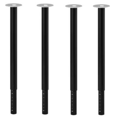 IKEA Tischbein Teleskopbein verstellbar Tischfuß Möbelfuß Tischträger 4 Stück - Bild 1 von 4
