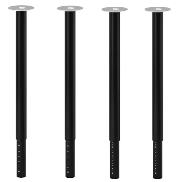 IKEA Tischbein Teleskopbein verstellbar Tischfuß Möbelfuß Tischträger 4 Stück - Bild 1 von 4
