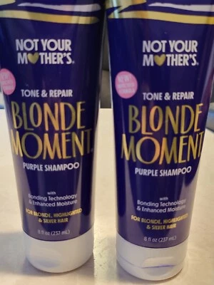 Set Of 2 NYM  Blonde Moment Purple Treatment Shampoo and Conditioner 8oz - Image 1 of 3