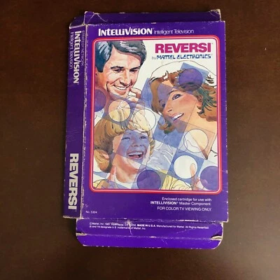 Reversi from Mattel Electronics for Intellivision Empty USA Gatefold Box - Image 1 of 3