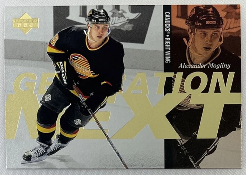 1996 Upper Deck Generation Next #X29 Mogilny Bure Canucks Canadiens - Image 1 of 2