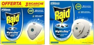 Antizanzare e Mosche Elettrico: 3 Ricariche + Raid Night & Day 1 Diffusore, Sabb - Foto 1 di 5