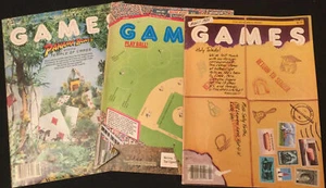 Lot of three Games Magazines - Apr/May/June 1985. See condition notes. - Picture 1 of 12