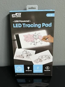 NEW LED Light Tracing Pad - Mini Portable USB Powered 5.8"x8.3" Plug & Use - Picture 1 of 3