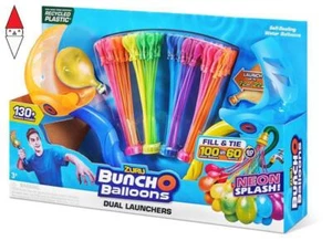 GIOCO ESTIVO ZURU 4 NEON BUNCH O BALLOONS CON 2 LANCIATORI (PLASTICA RICICLATA) - Foto 1 di 5