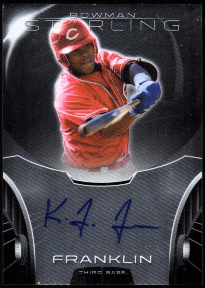 ET 	2013 Bowman Sterling Prospect Autographs #KF Kevin Franklin - Image 1 of 1