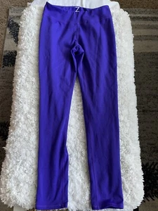 Zella girl sz. 10/12 classic style purple sport leggings. Great pair - Picture 1 of 8