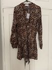 Tigerlily Divya Boilersuit Size 10 Brand New With Tags Rrp $269 . Animal Print